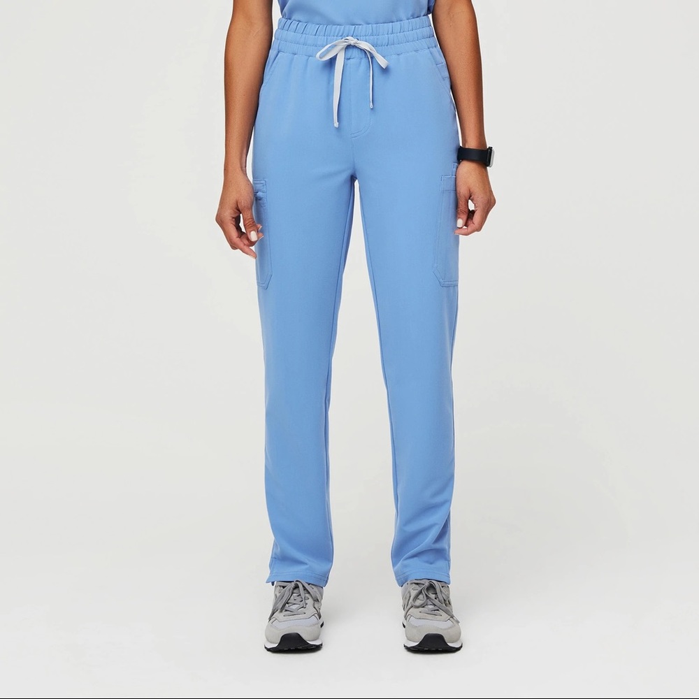 FIGS high waisted yolo skinny scrub pants